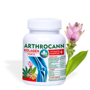 KĹBOVÁ VÝŽIVA ARTHROCANN KOLAGÉN FORTE VITAMÍNOVÝ KOMPLEX+ KĹBOVÁ VÝŽIVA