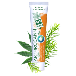 ARTHROCANN CBD + CBG MASÁŽNÍ KONOPNÝ GÉL