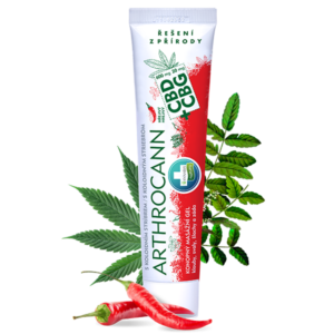 ARTHROCANN HREJIVÝ  CBD + CBG KONOPNÝ GÉL