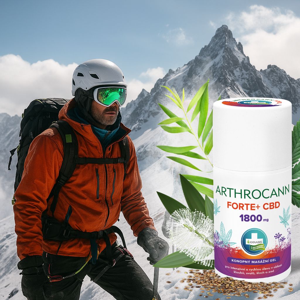 ARTHORCANN FORTE 1800 CBD - lyžovaniem hory