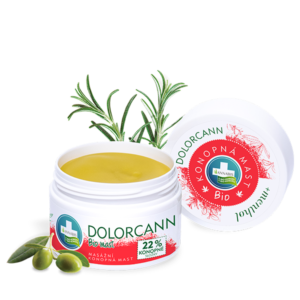 DOLORCANN BIO KONOPNÁ MASÁŽNA MASŤ +MENTOL