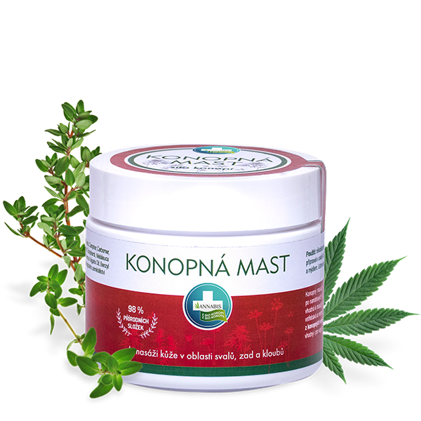 Annabis Konopná mast na masáž