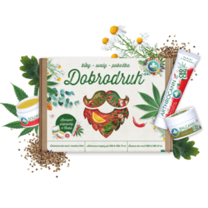 DARČEKOVÝ BALÍČEK ANNABIS - DOBRODRUH - VŠETKO OD REGENERÁCIE KOŽE PO KĹBY