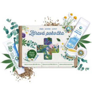 DARČEKOVÝ BALÍČEK ANNABIS - PRE ZDRAVÚ POKOŽKU - PRÍRODNÁ LEKÁRNIČKA, KTORÁ FUNGUJE