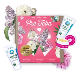 DARČEKOVÁ SADA ANNABIS - PRE TEBA - STAROSTLIVOSŤ O PLEŤ A PERY