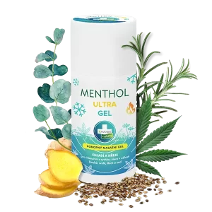 MENTHOL ULTRA GÉL - MASÁŽNY GÉL S DVOJITÝM ÚČINKOM